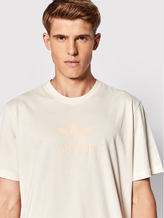 adidas adidas Футболка Trefoil Series Street HK2786 Бежевий Regular Fit