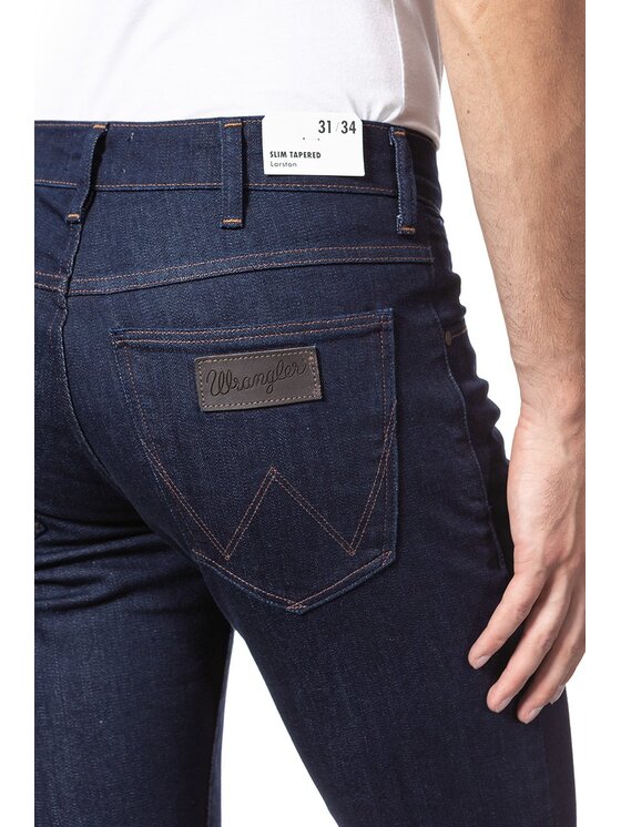 Wrangler Wrangler Jeansy LARSTON Niebieski Slim Fit