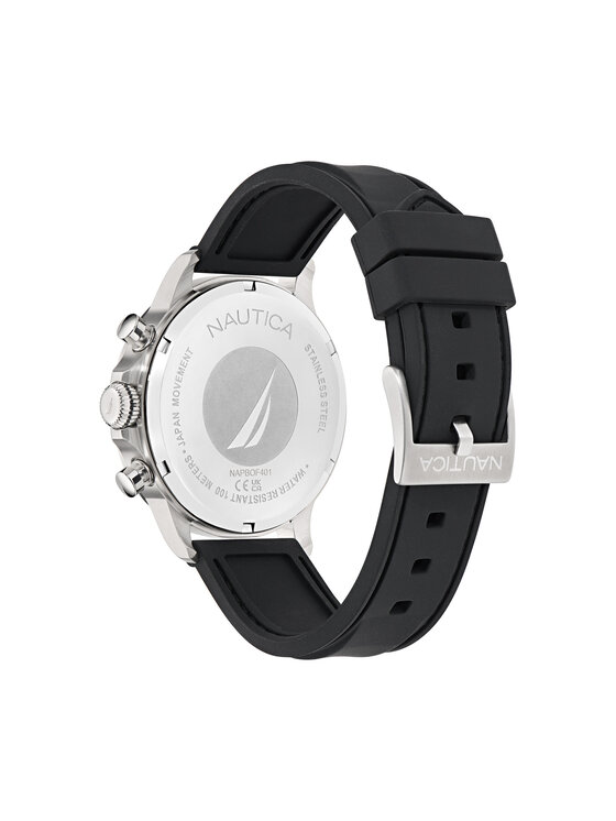 Nautica Nautica Ρολόι Blueocean Chronograph NAPBOF401 Μαύρο
