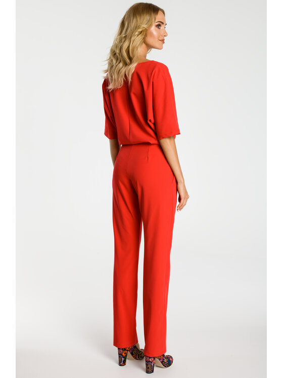Made of Emotion Made of Emotion Jumpsuit M334 Rosso Custom Fit