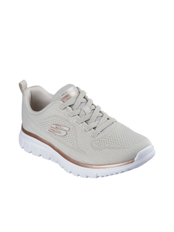 Skechers Skechers Sneakersy 898024-NAT Beżowy