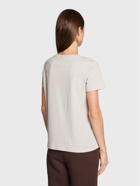 4F 4F T-Shirt H4Z22-TSD352 Szary Oversize
