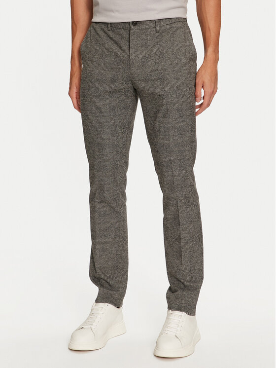 Tommy Hilfiger Chino nohavice Denton MW0MW36700 Sivá Regular Fit