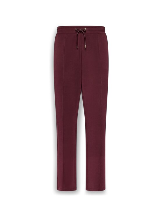 Elena Mirò Elena Mirò Spodnie materiałowe P024Z100249N039 Bordowy Regular Fit