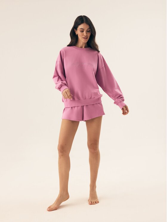 Esotiq Esotiq Bluza 42564 Różowy Basic Fit