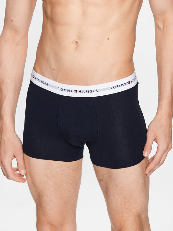 Tommy Hilfiger Tommy Hilfiger Σετ μποξεράκια 3 τμχ UM0UM02761 Σκούρο μπλε