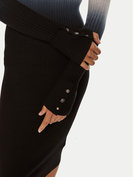 Liu Jo Liu Jo Trikotažinė suknelė WF4356 MA47P Pilka Slim Fit