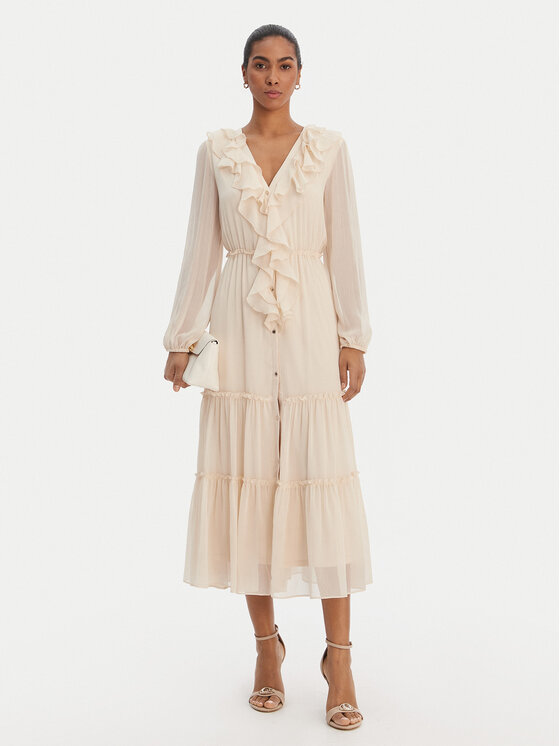 Morgan Morgan Vsakodnevna obleka 261-ROMANCE Roza Regular Fit