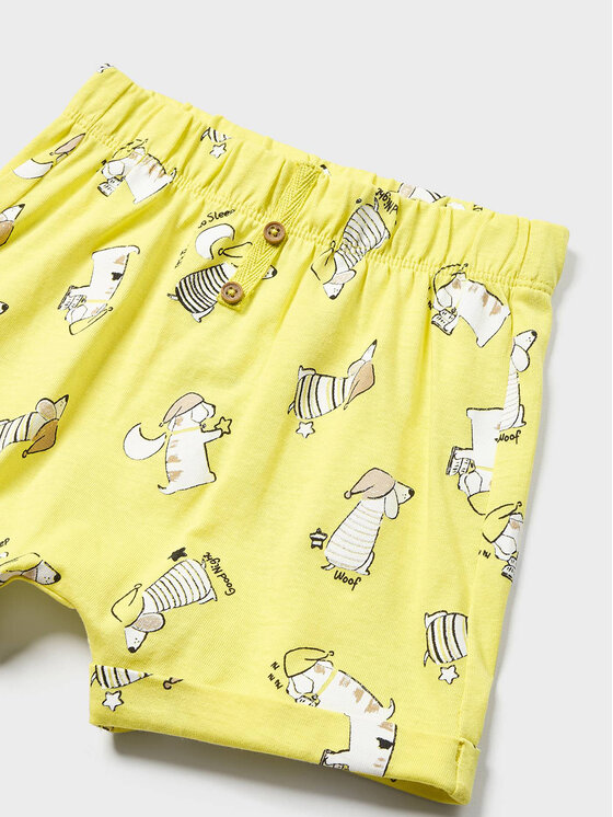 Mayoral Mayoral Pijama 1789 Galben Regular Fit
