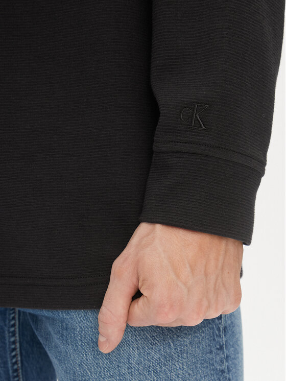 Calvin Klein Jeans Calvin Klein Jeans Džemperis Instit J30J323493 Juoda Regular Fit