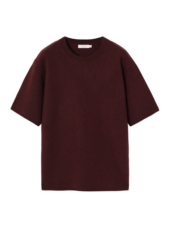 TATUUM TATUUM Sweter EFERIA Czerwony Classic Fit