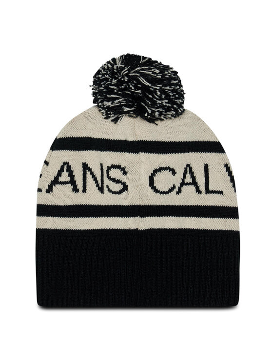 Calvin Klein Jeans Berretto Institutional Logo Beanie IU0IU00147 Beige •  Modivo.it