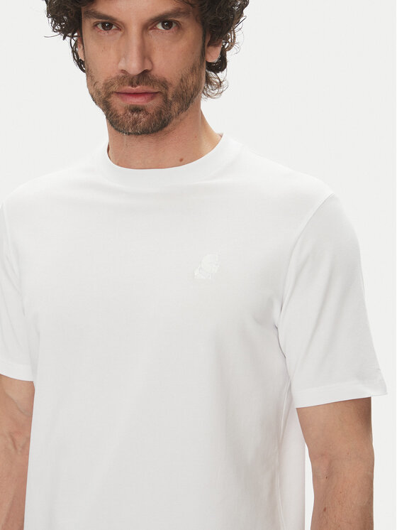 KARL LAGERFELD KARL LAGERFELD Tričko 755750 500221 Biela Regular Fit