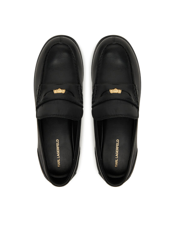 KARL LAGERFELD KARL LAGERFELD Mokasyny Mia KL42125 Czarny