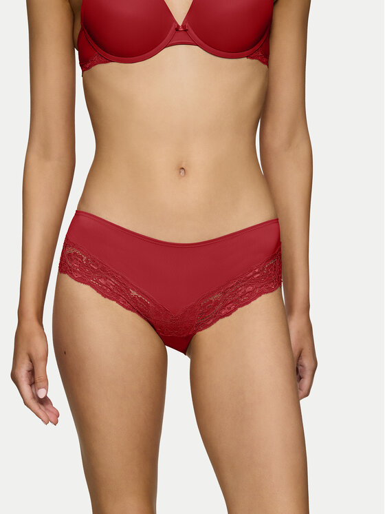Triumph Damskie Bokserki, rozmiar XL, Czerwone, Lovely Micro 10182555