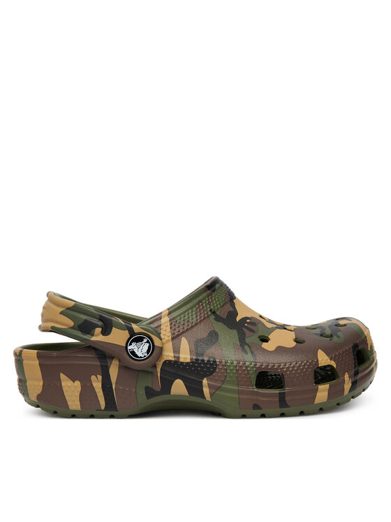 Crocs Crocs Ciabatte Classic Camouflage Clog 211879 Verde