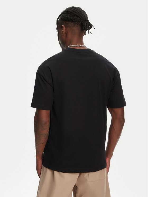 Kappa Kappa Majica Nhisso 351S5MW Črna Regular Fit
