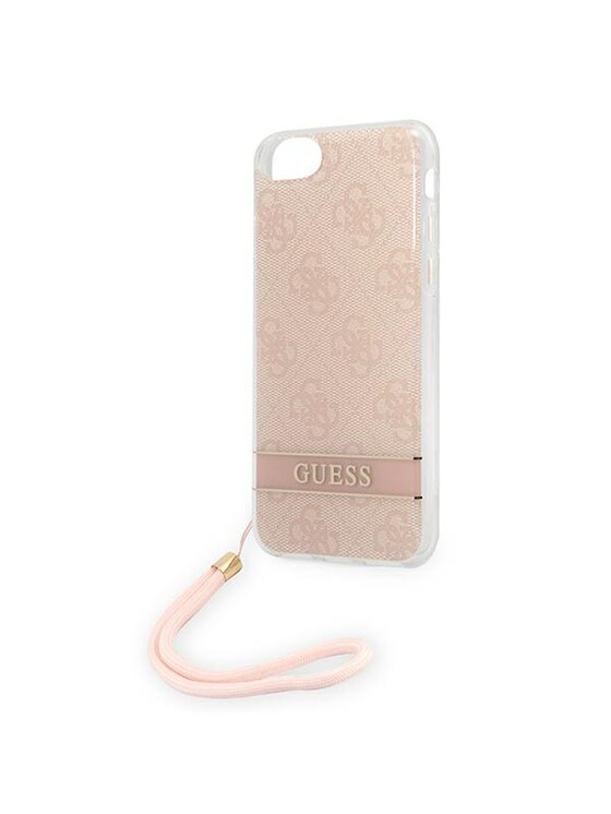 Guess Guess Etui na telefon iPhone 7/8/SE 2020 Różowy
