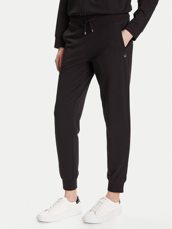 EA7 Emporio Armani EA7 Emporio Armani Jogginganzug 7W000463 AF13135 UC001 Schwarz Regular Fit