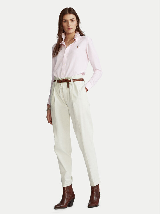 Polo Ralph Lauren Polo Ralph Lauren Риза Oxford 211664416 Розов Slim Fit