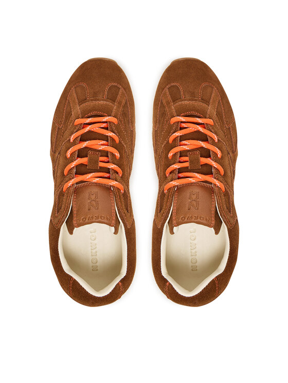 Nokwol Nokwol Sneakers Atlas Marrone