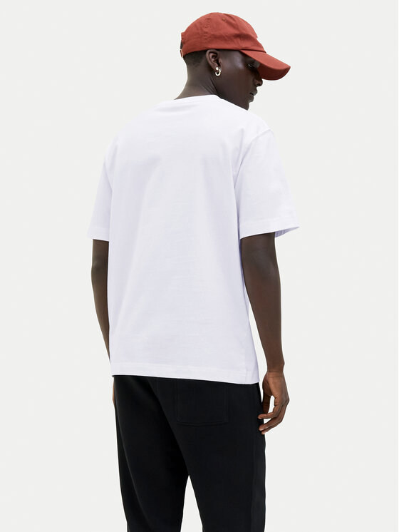 Jack&Jones Jack&Jones T-shirt Norrebro 12282892 Bijela Relaxed Fit