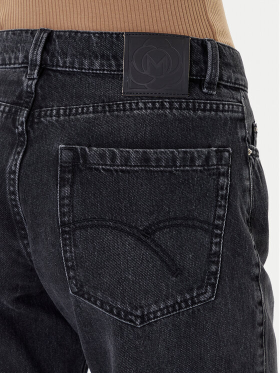 Marella Marella Jeans hlače 2523186034 Črna Wide Leg