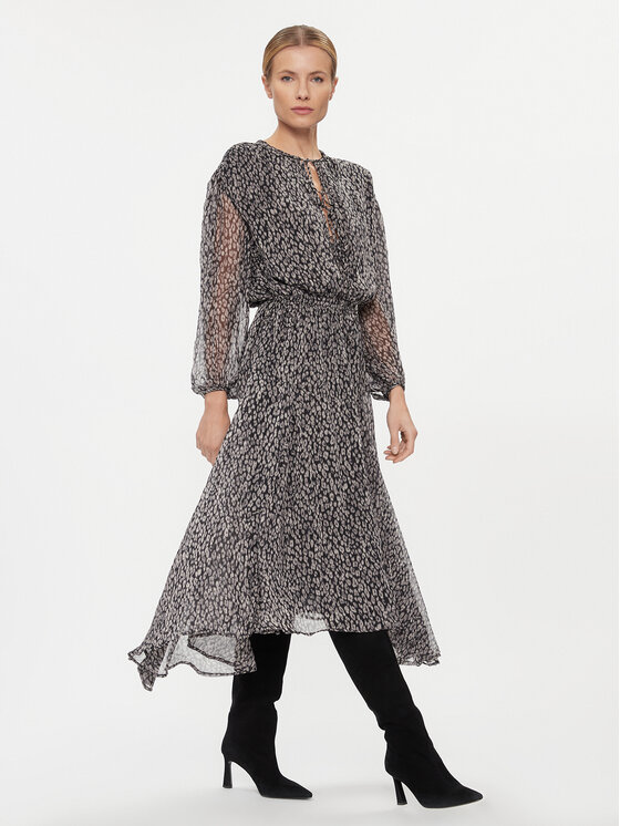 Pepe Jeans Pepe Jeans Haljina za svaki dan Alicia PL953436 Crna Regular Fit