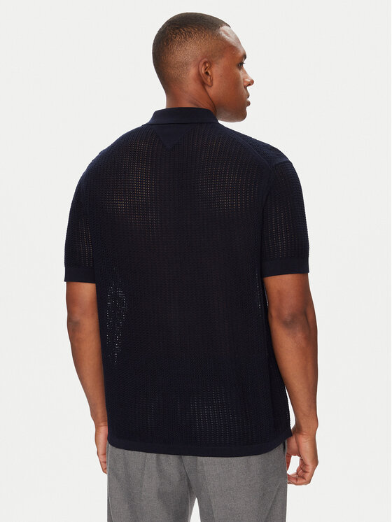Tommy Hilfiger Tommy Hilfiger Koszula MW0MW39530 Granatowy Regular Fit
