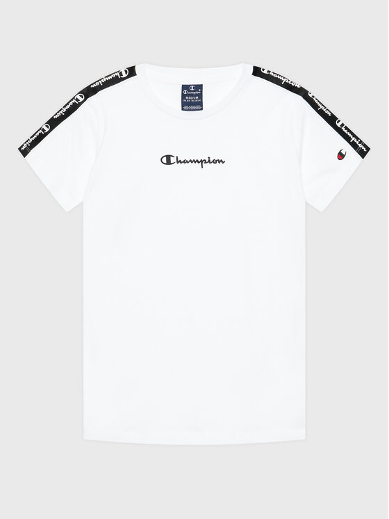 Champion Champion Marškinėliai 306116 Balta Regular Fit