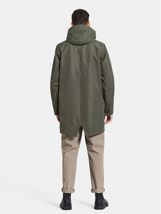Didriksons Didriksons Parka Andreas Usx Parka 505085 Zöld Standard Fit