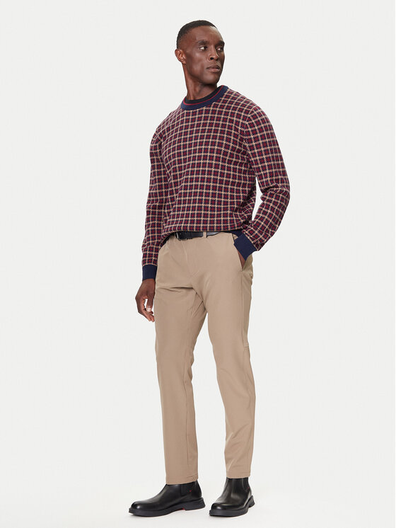 Gant Gant Pulover 8050253 409 Vișiniu Regular Fit