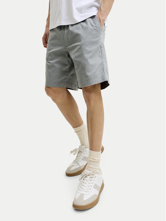 Jack & Jones Jack & Jones Шорти от плат Jaiden 12302141 Сив Regular Fit