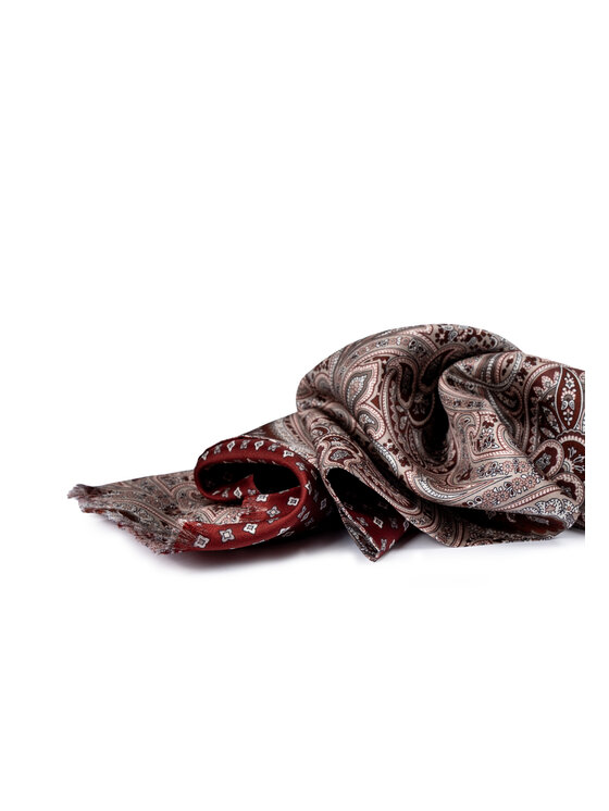 ALLORA BE UNIQUE ALLORA BE UNIQUE Scialle 100% silk Bordeaux