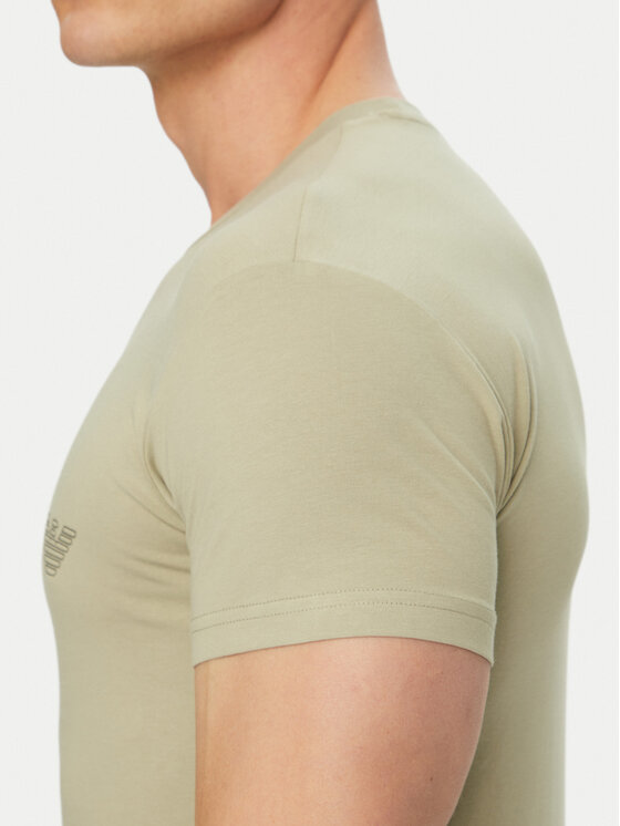 Emporio Armani Underwear Emporio Armani Underwear T-Shirt EM000375 AF18890 U8046 Zielony Slim Fit