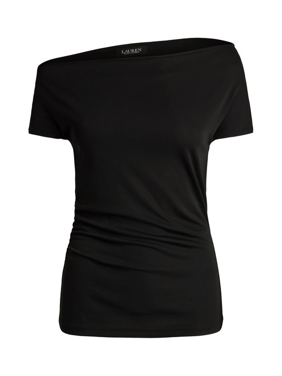 LAUREN RALPH LAUREN LAUREN RALPH LAUREN Μπλουζάκι 200963913002 Μαύρο Slim Fit