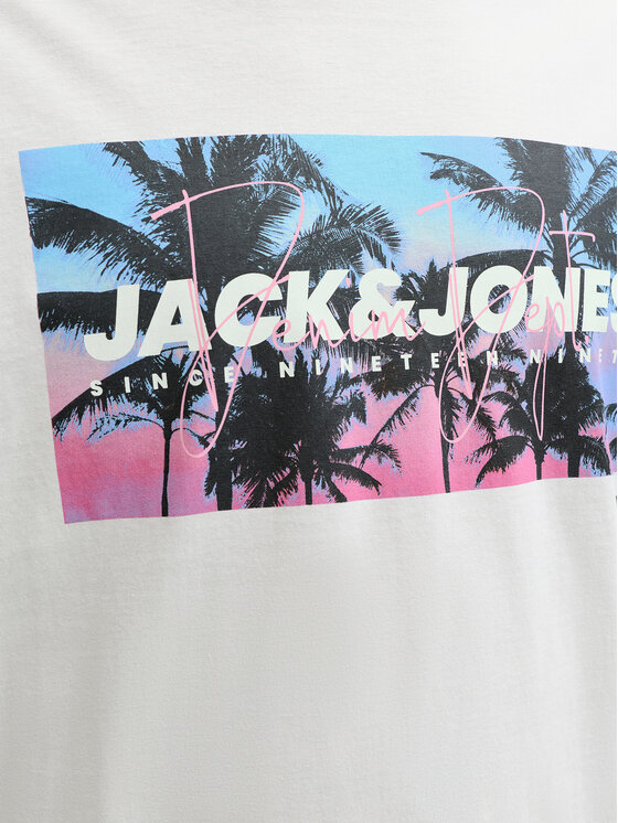 Jack & Jones Jack & Jones Tričko Indiana Tee 12288112 Sivá Regular Fit