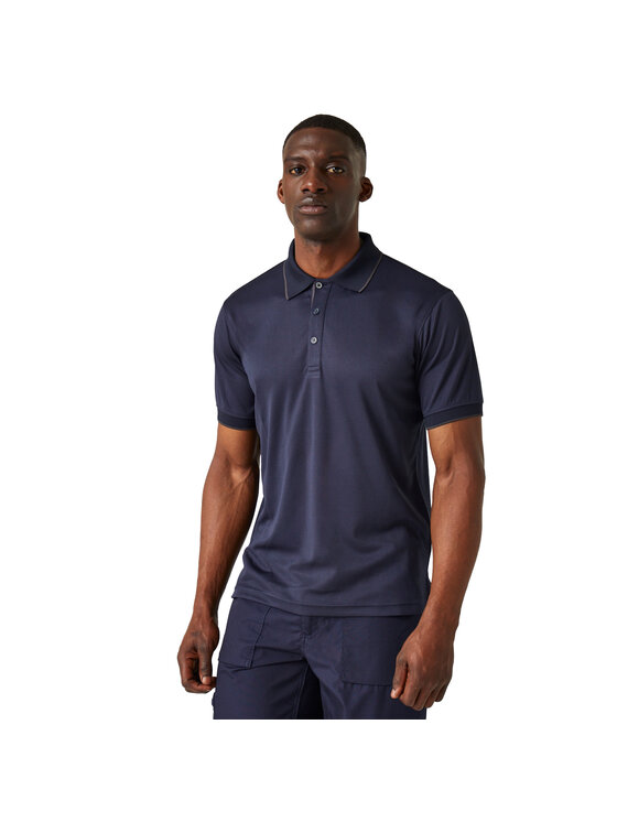 Regatta Regatta Polo RG10810 Granatowy Over Fit