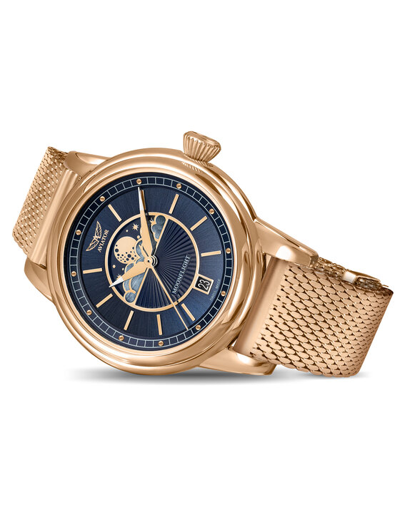 Aviator Aviator Orologio V.1.33.2.256.5 Oro rosa
