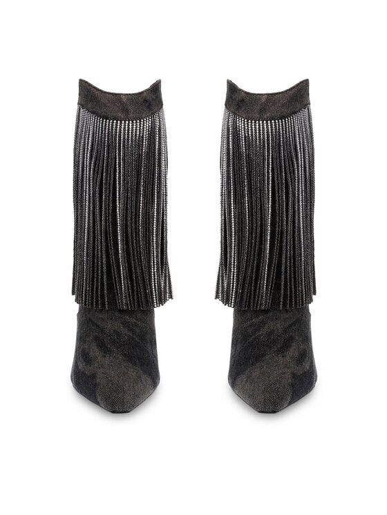 Steve Madden Steve Madden Καουμπόικες Μπότες & Μποτάκια Delray Bootie SM11002946-04004-024 Μαύρο