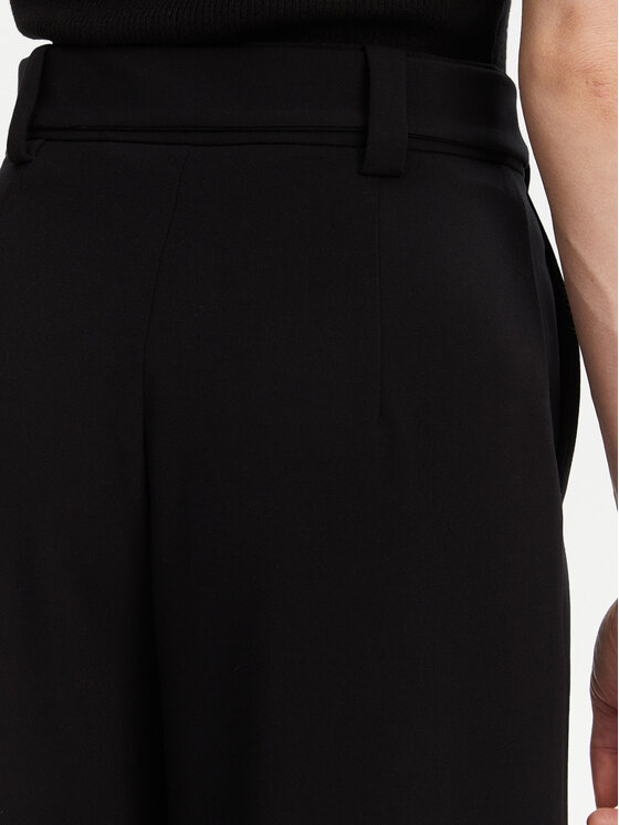 French Connection French Connection Pantaloni palazzo 74QZH Negru Regular Fit
