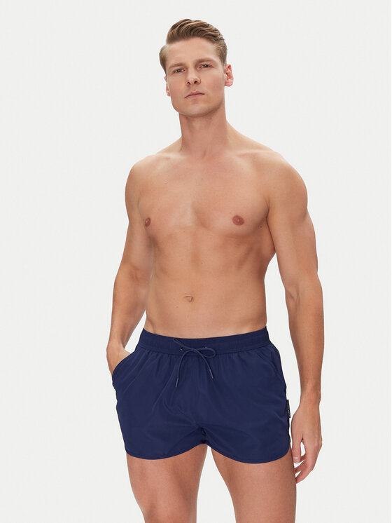 Ysabel Mora Ysabel Mora Szorty kąpielowe 90308 Granatowy Regular Fit