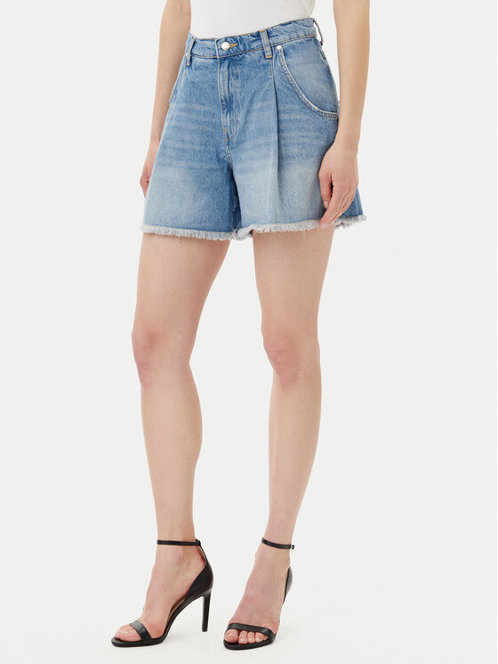 Damskie Szorty jeansowe JOOP! Jeans, Rozmiar 30, Niebieskie, 30046454