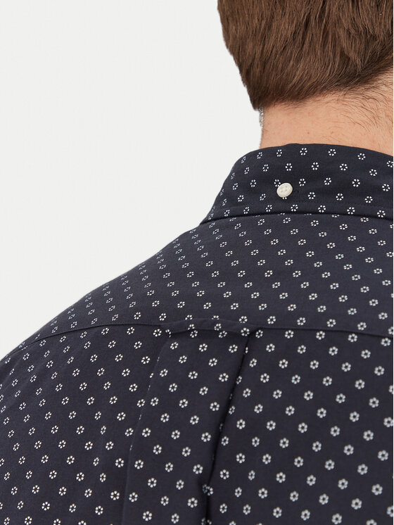 Gant Gant Košile 3250056 Tmavomodrá Regular Fit