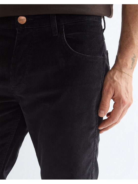 Wrangler Wrangler Jeansy GREENSBORO Czarny Straight Leg