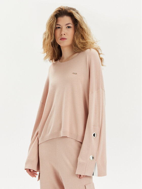 Liu Jo Liu Jo Sweater TA4046 MS49I Rózsaszín Regular Fit