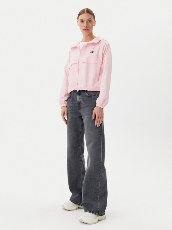 Tommy Jeans Tommy Jeans Αντιανεμικό Essential DW0DW20672 Ροζ Relaxed Fit
