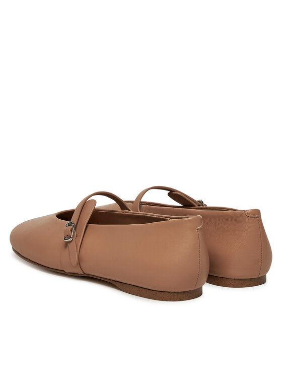 Steve Madden Steve Madden Baleriny Rejoice SM11003565 Brązowy