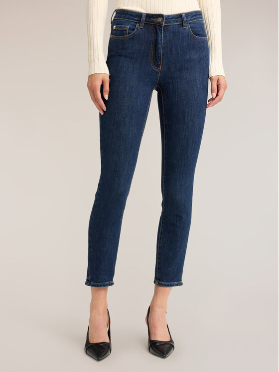 Motivi Motivi Jeansy P428Q104321N034 Niebieski Slim Fit