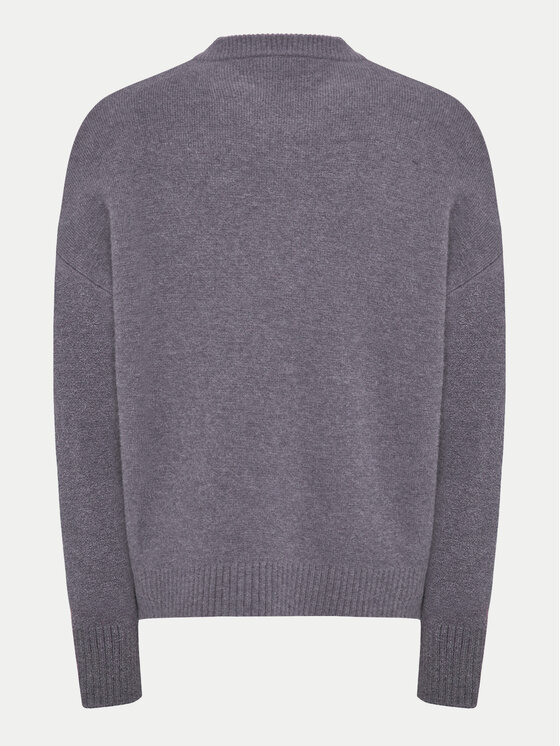 AMI Paris AMI Paris Svetr UKS025.KN0032 Fialová Relaxed Fit